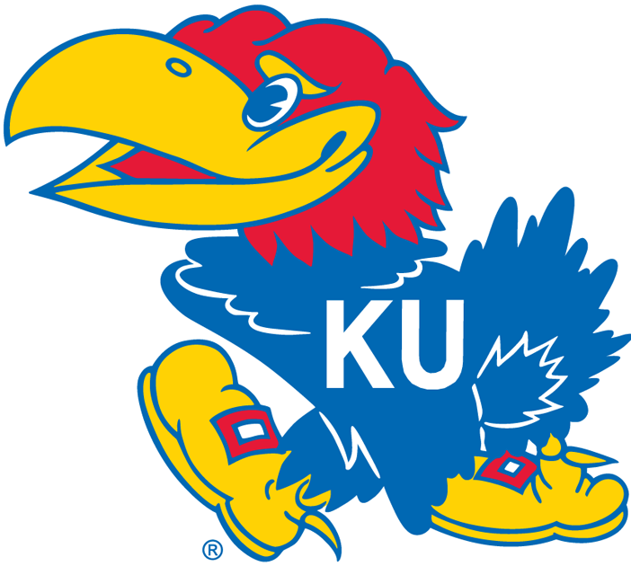 Kansas Jayhawks 1946-2005 Secondary Logo DIY iron on transfer (heat transfer)